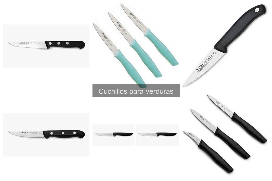 ¿Qué es un cuchillo para verduras? Características y Usos