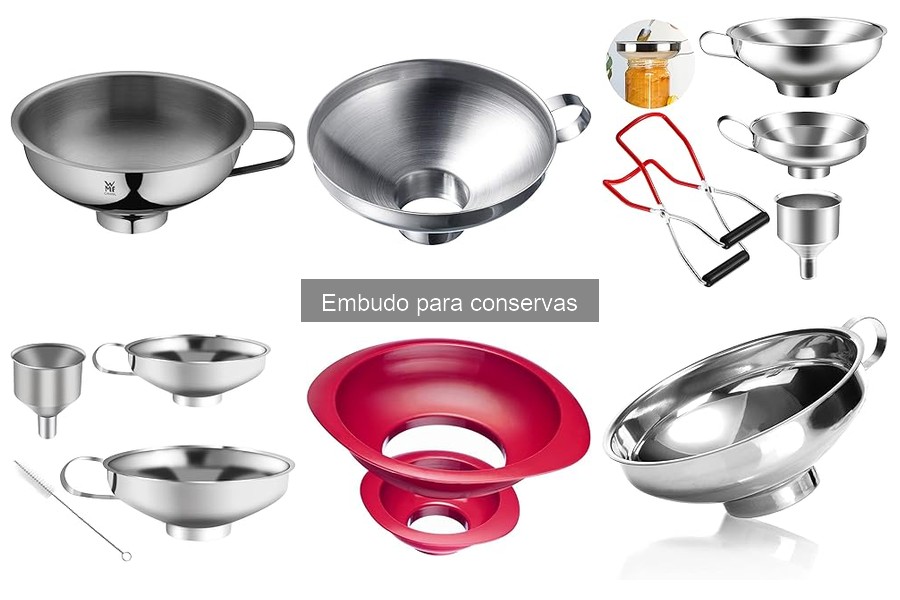 ¿Qué es un embudo para conservas? Características y Usos