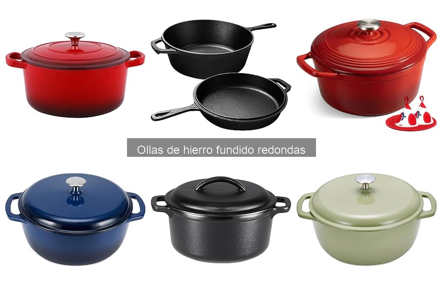 ¿Qué es una olla de hierro fundido redonda? Guía Informativa