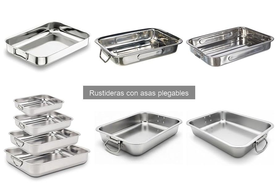 ¿Qué es una rustidera con asas plegables? Descubre sus ventajas