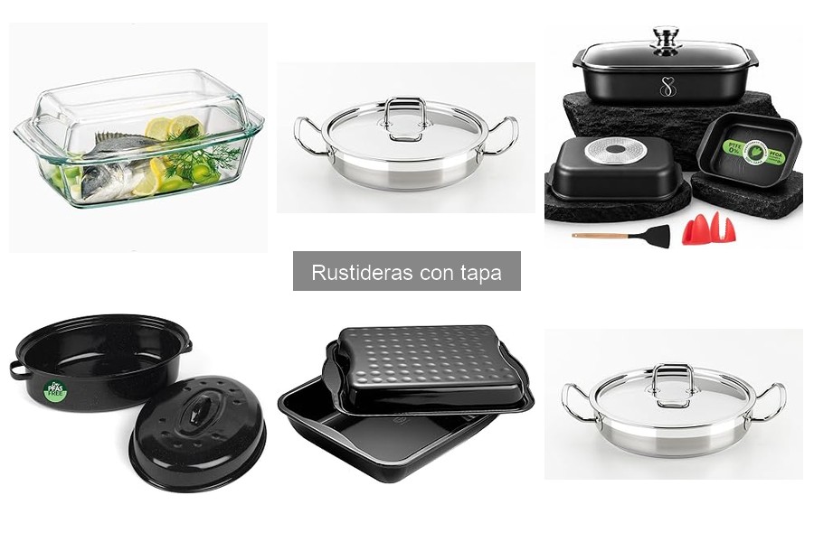 ¿Qué es una rustidera con tapa? Características y Usos