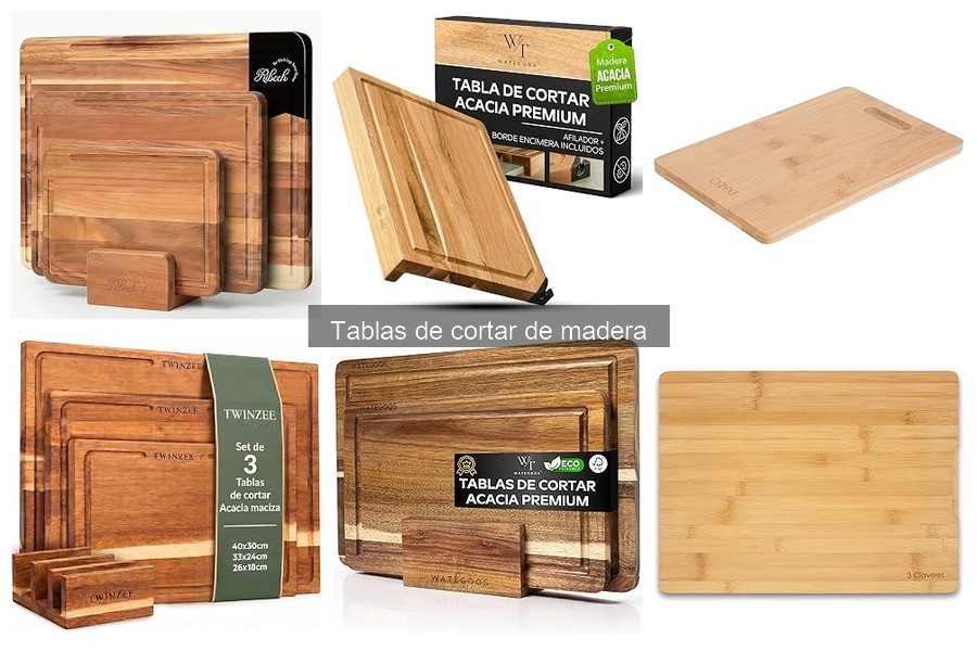 Qué es una tabla de cortar de madera y sus beneficios