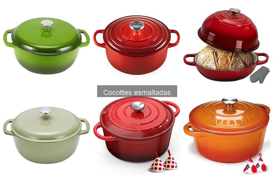 ¿Qué son las cocottes esmaltadas? Características y beneficios