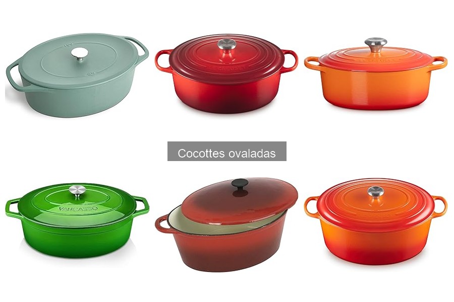 Qué son las cocottes ovaladas: características y usos