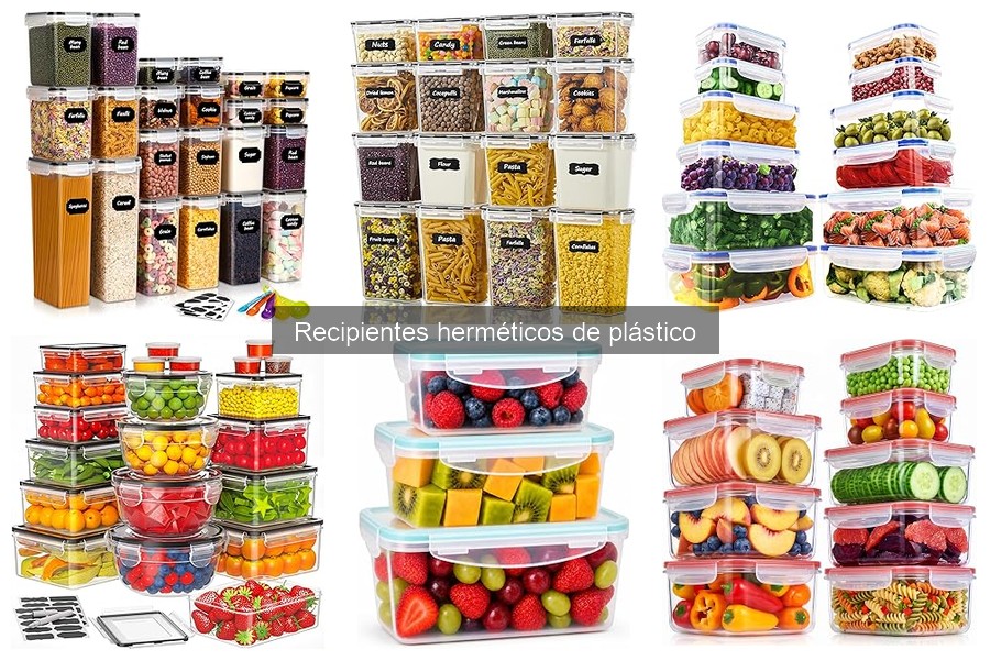 ¿Qué son los recipientes herméticos de plástico? Guía Básica