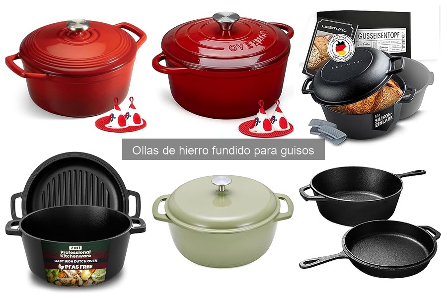 Recetas de Guisos Tradicionales en Olla de Hierro Fundido