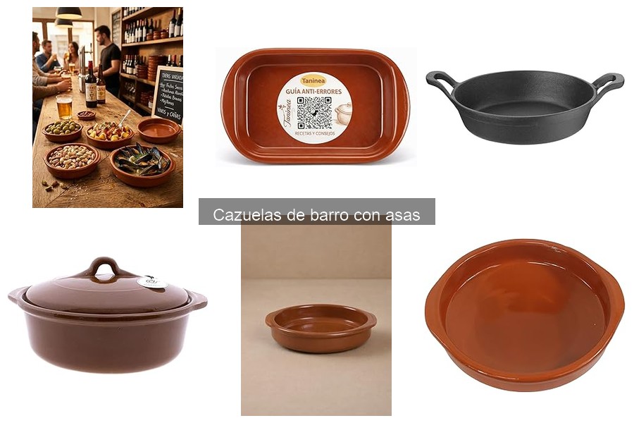 Recetas deliciosas para cazuelas de barro con asas