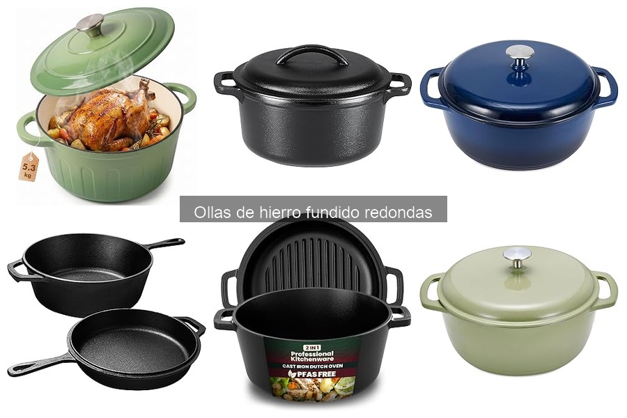 Recetas deliciosas para ollas de hierro fundido redondas