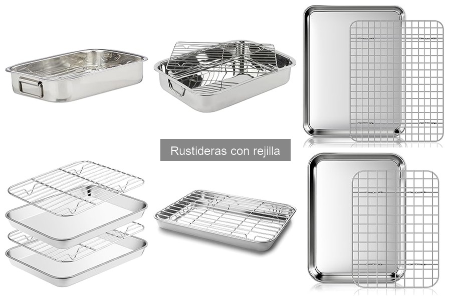Recetas deliciosas para rustideras con rejilla