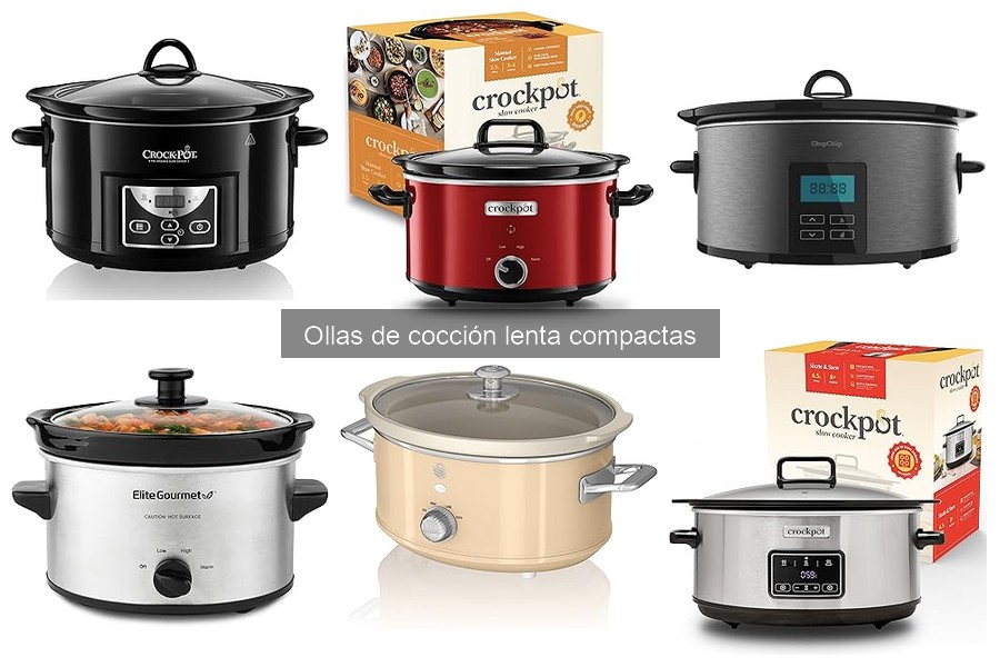 Recetas fáciles con olla de cocción lenta compacta