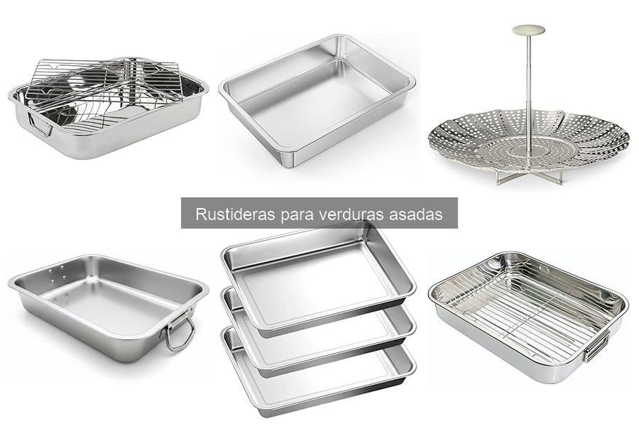 Recetas fáciles con rustideras para verduras asadas