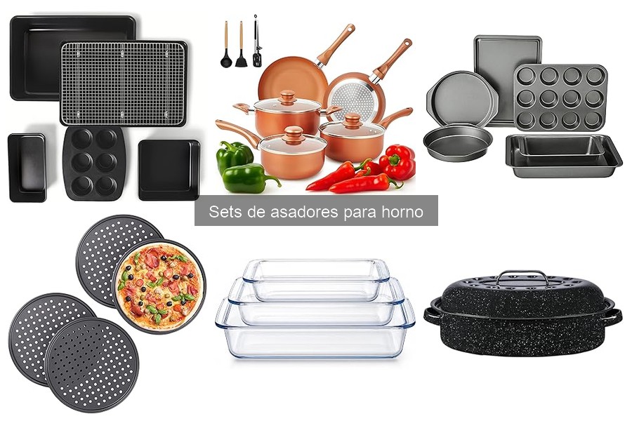 Recetas fáciles con sets de asadores para horno