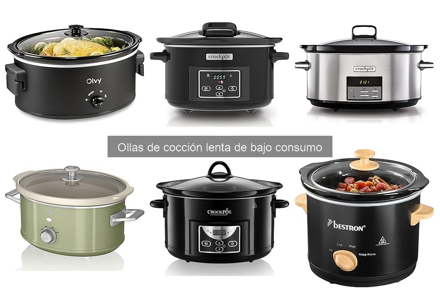 Recetas fáciles para olla de cocción lenta de bajo consumo