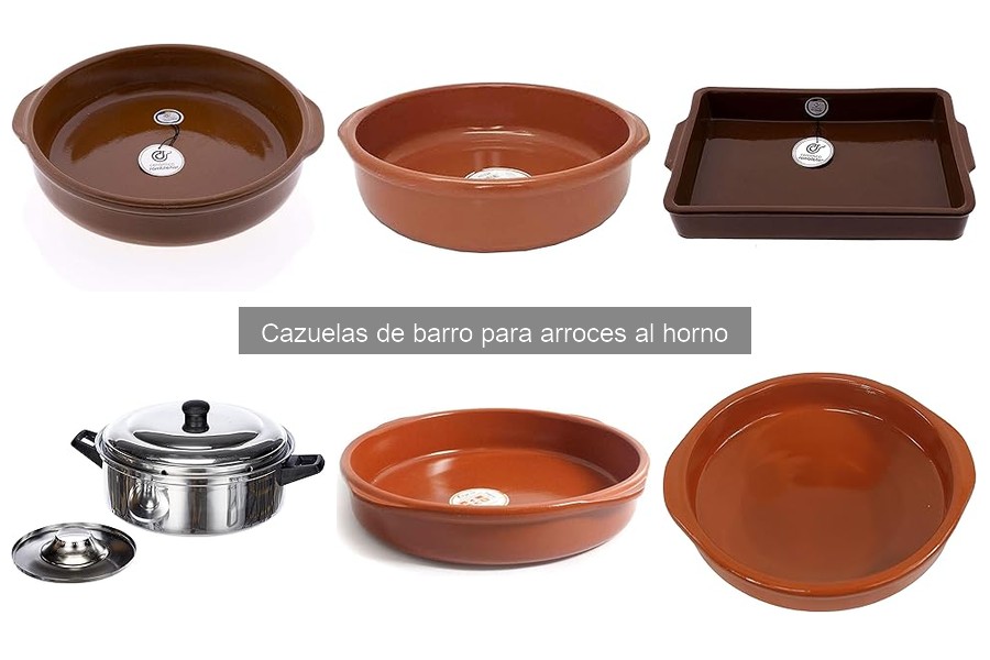 Recetas sencillas de arroces al horno en cazuelas de barro