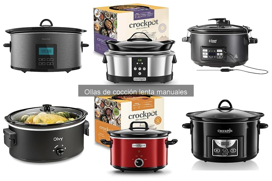 Recetas sencillas para olla de cocción lenta manual