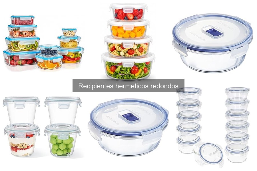 Recipientes herméticos redondos para microondas: guía completa