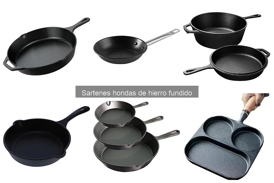 Sartenes de hierro fundido: ideales para asados deliciosos