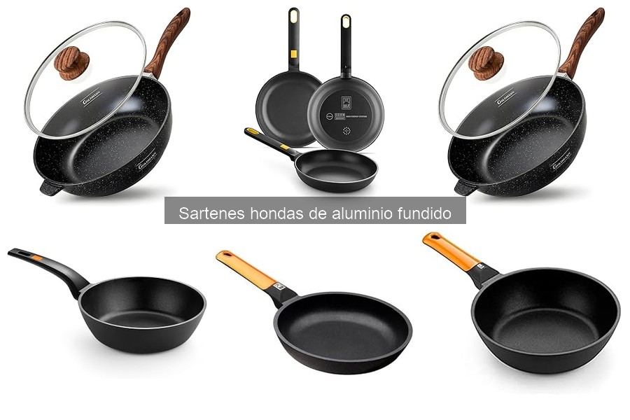 Sartenes hondas de aluminio fundido: ¿aptas para inducción?
