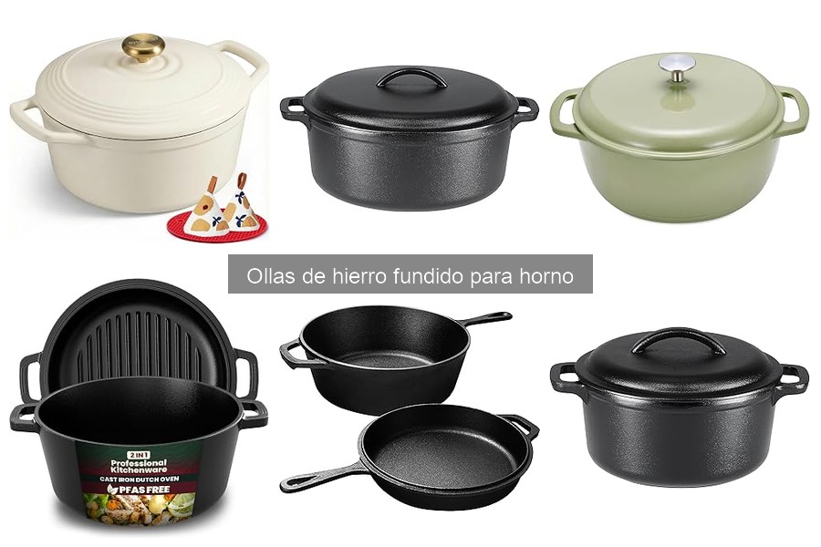 Soluciona los problemas comunes de las ollas de hierro fundido