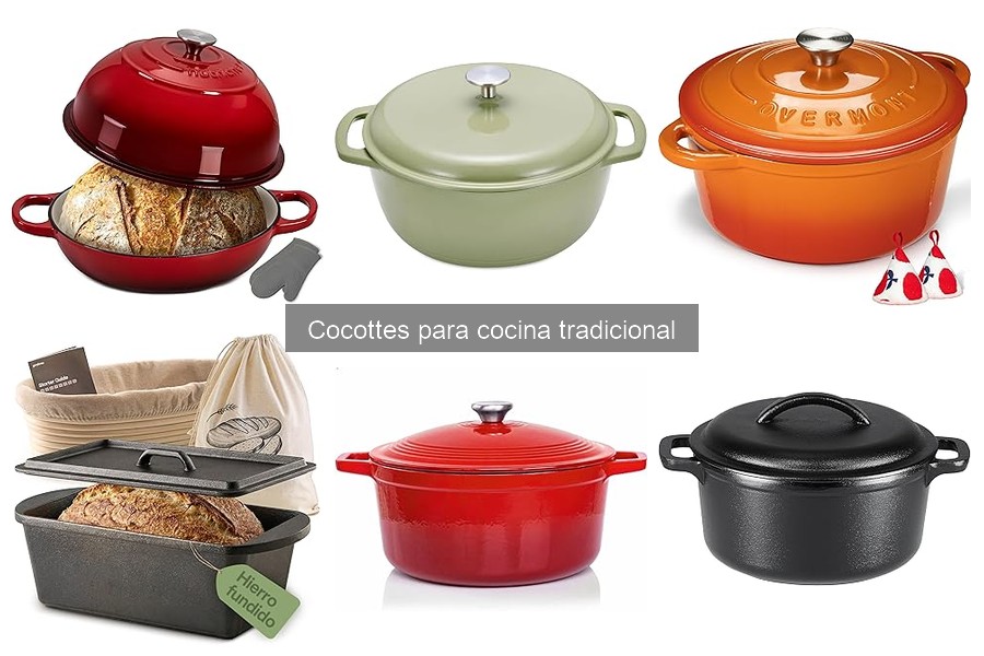 Tipos de Cocottes: ¿Hierro Fundido o Cerámica?