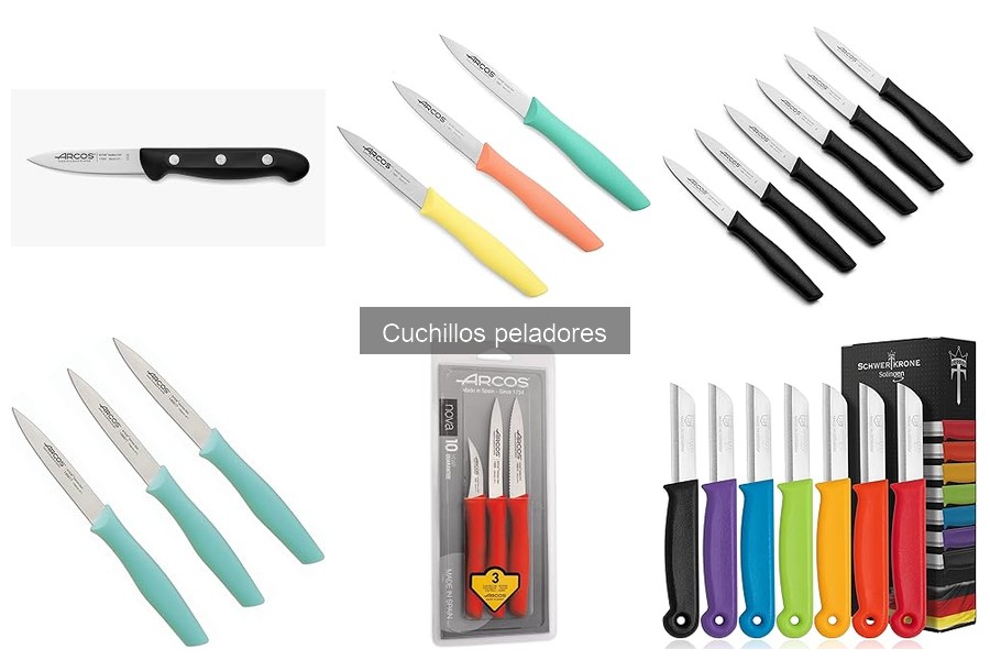 Tipos de cuchillos peladores: ¿cuál elegir para tu cocina?