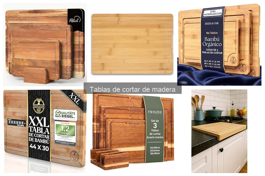 Tipos de Tablas de Cortar de Madera y Sus Usos