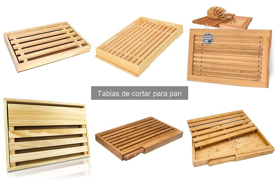 Tipos de tablas de cortar para pan y sus ventajas