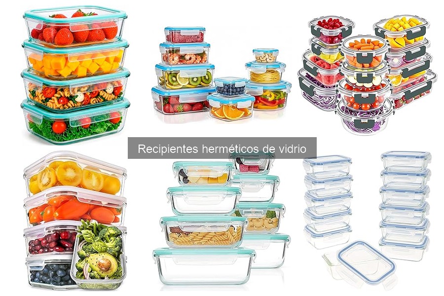 Ventajas de los Recipientes Herméticos de Vidrio frente al Plástico