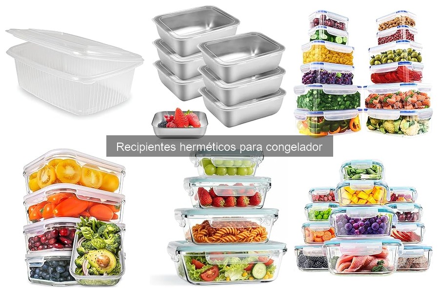 Ventajas de los Recipientes Herméticos para Congelador