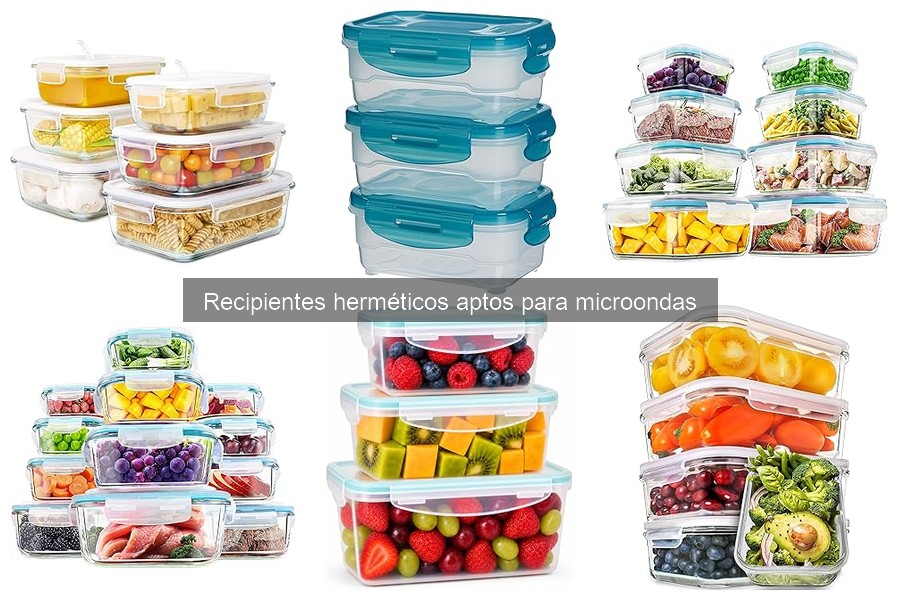 Ventajas de los recipientes herméticos para microondas