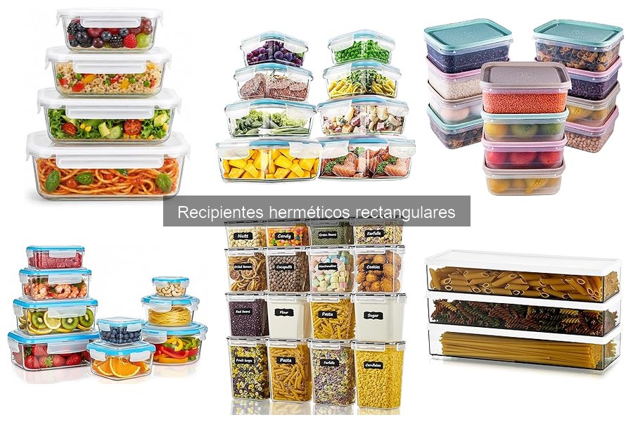 Ventajas de los Recipientes Herméticos Rectangulares en Cocina