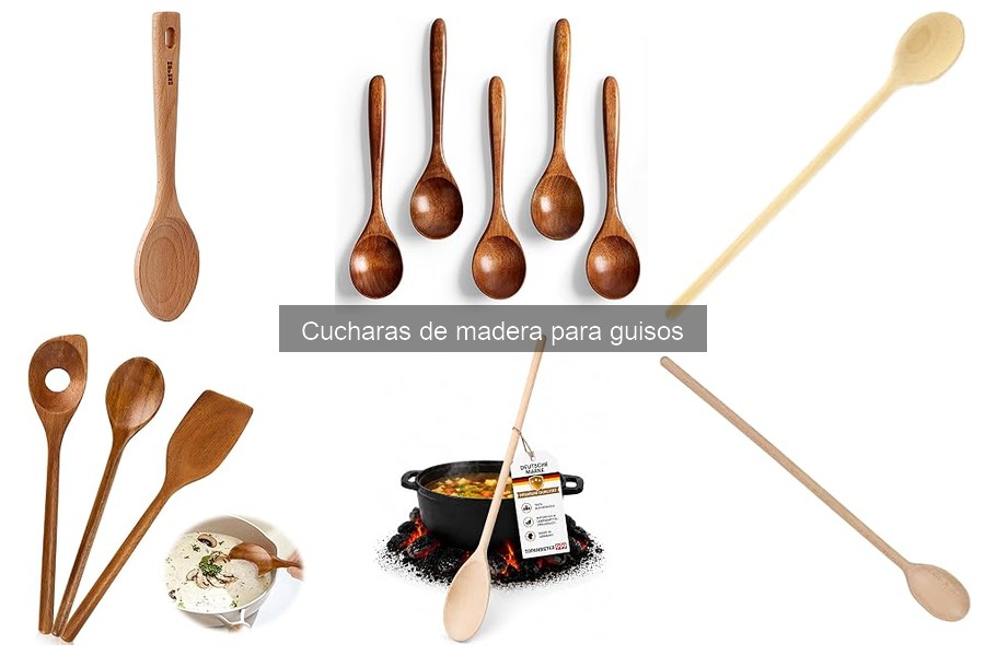 Ventajas de usar cucharas de madera para guisos