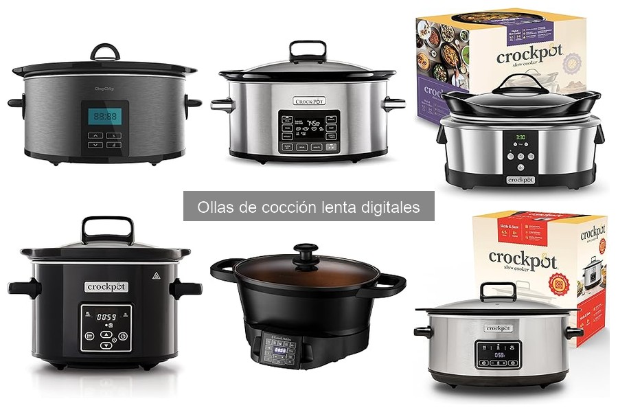 Ventajas de usar una olla de cocción lenta digital
