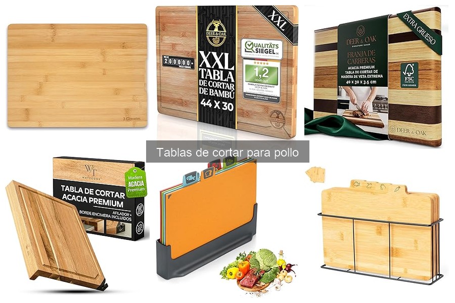Ventajas de usar una tabla de cortar para pollo