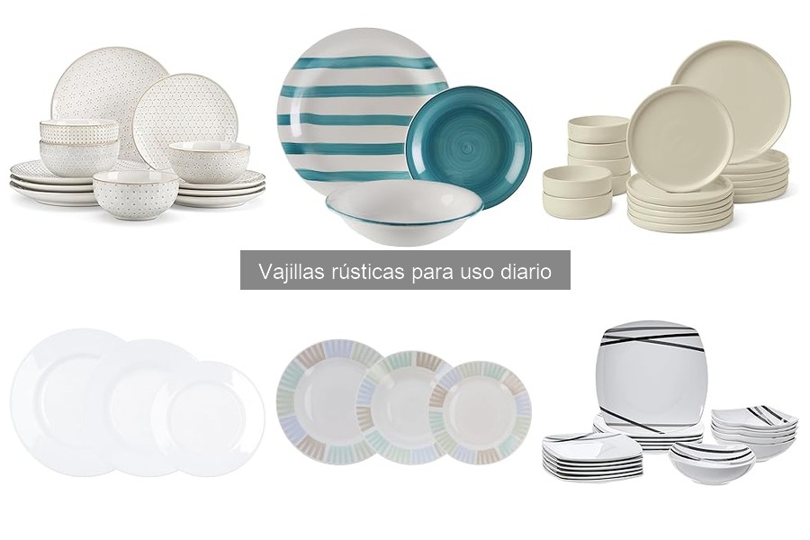 Ventajas de usar vajillas rústicas en la mesa diaria