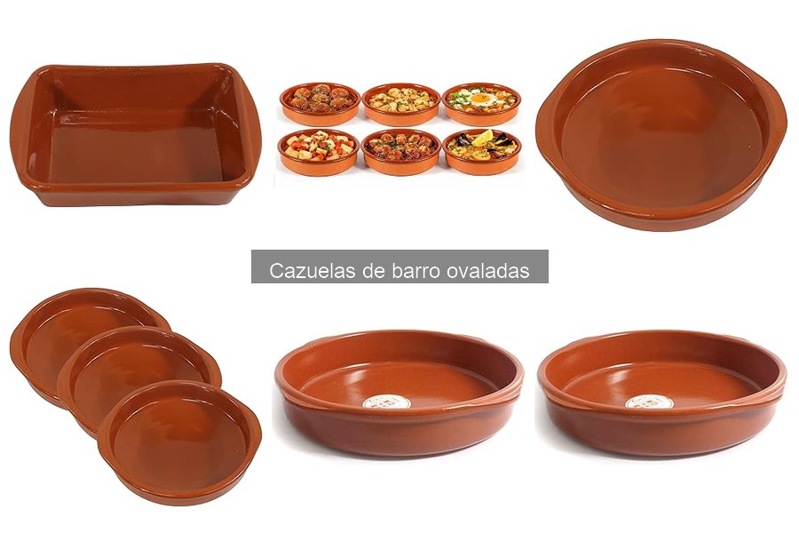 Ventajas y desventajas de las cazuelas de barro ovaladas