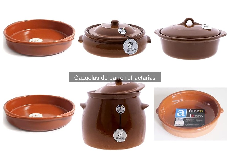Ventajas y desventajas de las cazuelas de barro refractarias