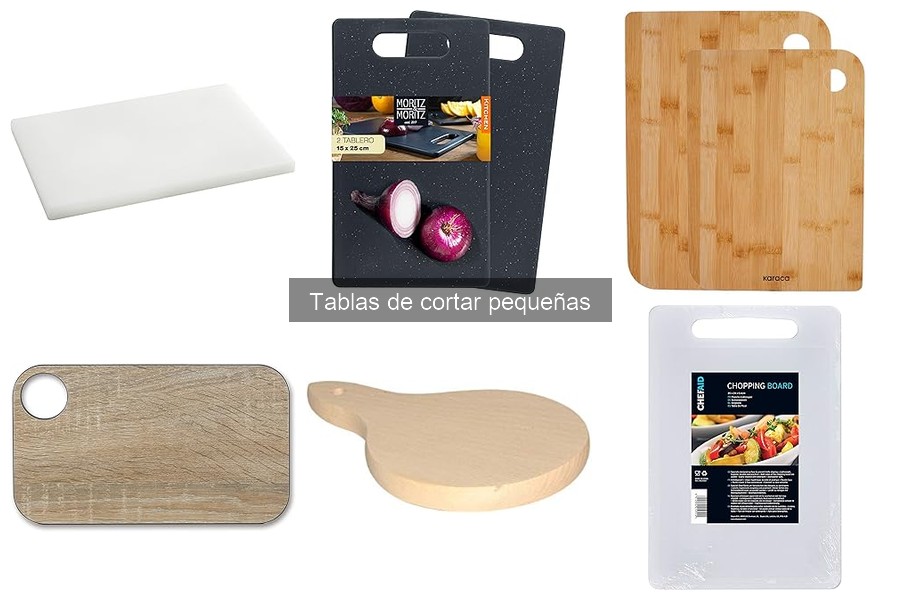 Ventajas y desventajas de las tablas de cortar pequeñas