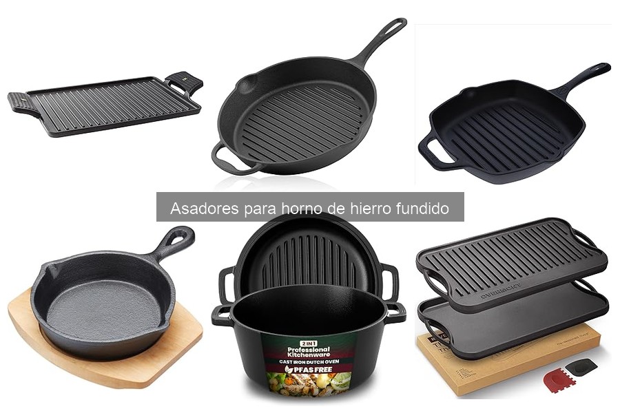 Ventajas y desventajas de los asadores de hierro fundido
