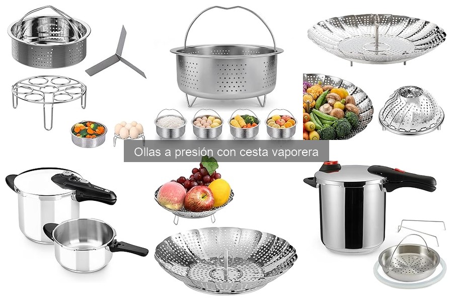 Ventajas y desventajas de ollas a presión con cesta vaporera